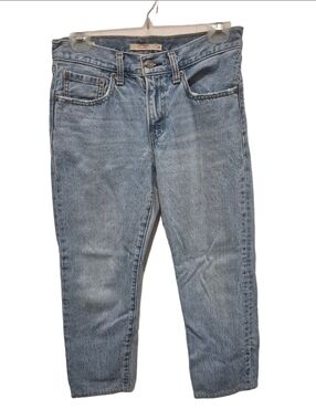Levi's Middy Straight Leg Jeans 100% Cotton Good Grades Wash Size 26